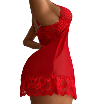 Women's Sleeping Chemise / Sexy Sleeveless Sleepwear / Erotic Intimate Apparel - EVE's SECRETS